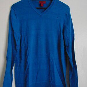 Men's Alfani Sweater Slim Fit Size Small Bright Blue Brand New without Tags